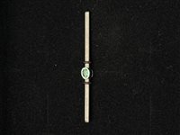 Charm Gioielleria Dossena  in Oro bianco Smeraldo CHOR-88 - EURO 124